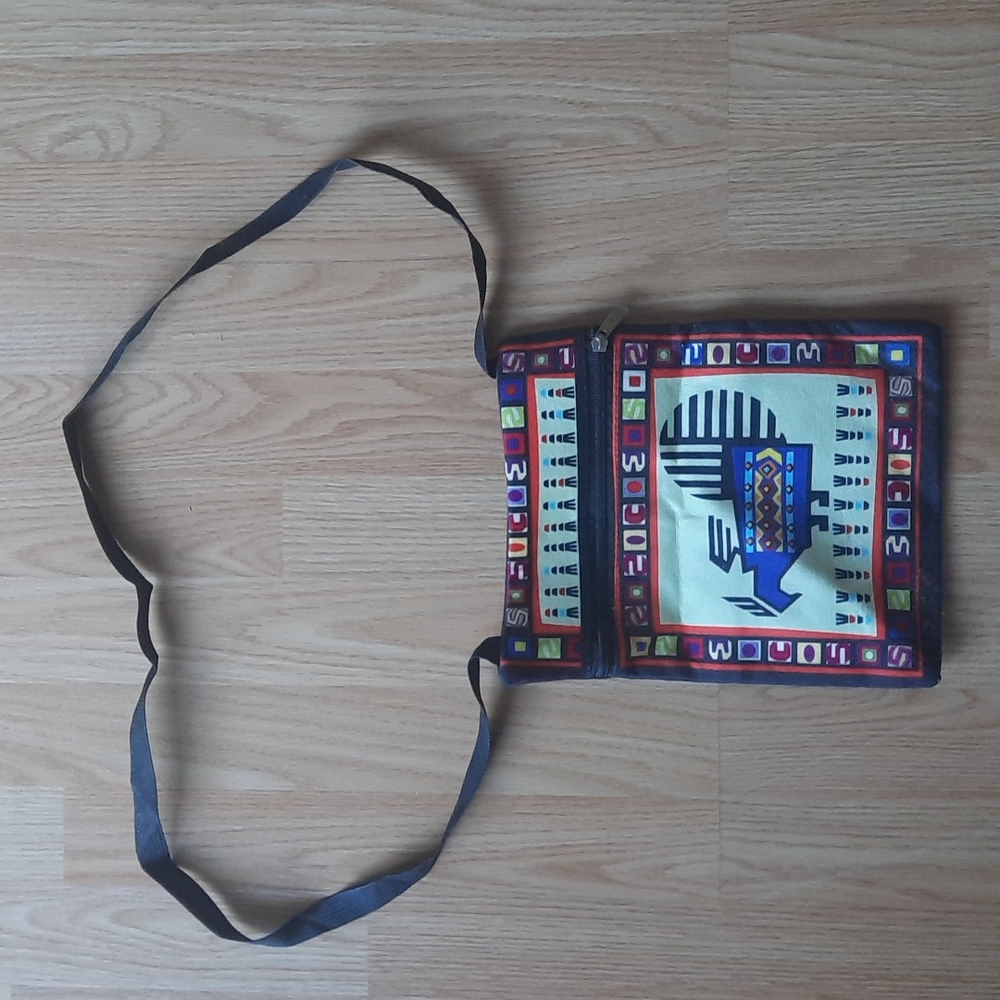 Aztec print bag